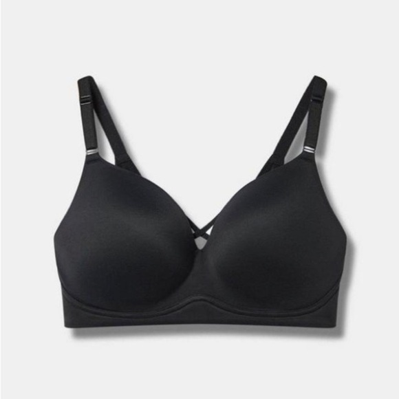 TORRID NWT 360 XO BACK SMOOTHING WIRE-FREE PUSH-UP PLUNGE BRA 42 DDD Everday Bra - Picture 5 of 11